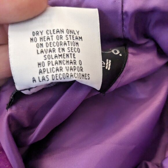 Vintage Morgan Co Prom Dress Maxi Gown 10 Purple Y2K Fairy Princess Goth Ball - Picture 10 of 10